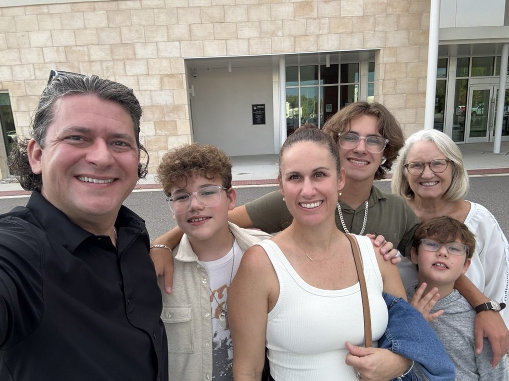 Family, three generations